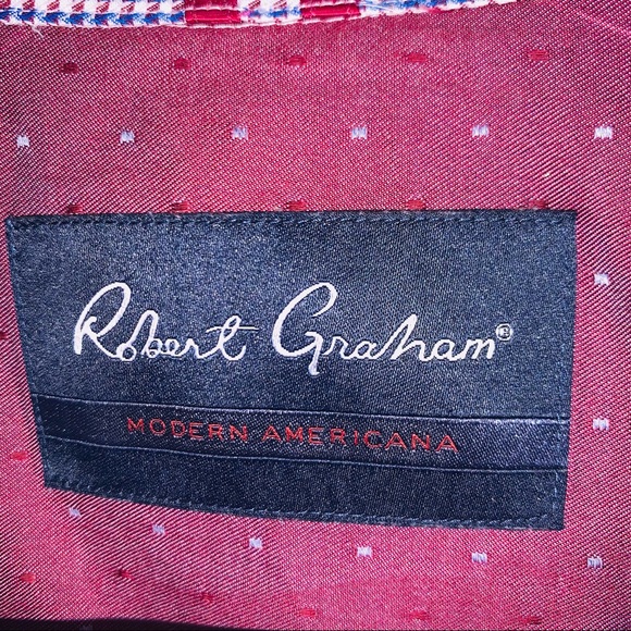 Robert Graham Flip Cuff Long Sleeve Tailored Fit Button Down Shirt - Picture 3 of 7